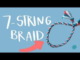 Create this EASY 7-String Kumihimo Braid