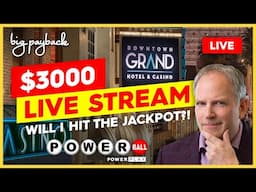🔴 $3,000 for → POWERBALL JACKPOT INCOMING at the Downtown Grand in LAS VEGAS!