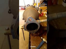 Vermeer CATALYTIC CONVERTER Melted