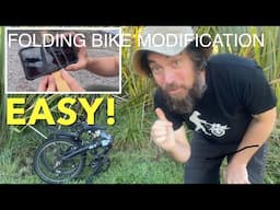 Easy Folding Bike Modifications!
