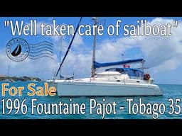 1996 Fountaine Pajot Tobago 35 | Catamaran Sailboat For Sale