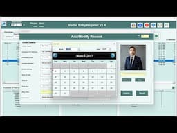 Visitor Entry Register V1.0 in Excel