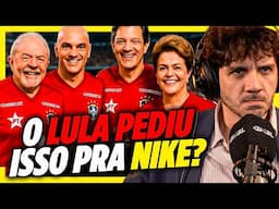 A CAMISETA VERMELHA DA SELEÇÃO É FEITA PARA O PT... | Cortes do @mblivetv