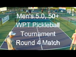 2025 WPT Punta Gorda Men's 5.0, 50+ Pickleball Tournament Round 4 Match