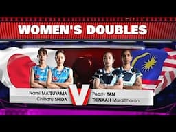 BWF Sudirman Cup Finals 2025 IMATSU / SHIDA vs TAN / THINAAH (Japan vs. Malaysia )