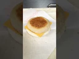 Egg And Cheese English Muffin Breakfast Sandwich @Dunkin-Donuts #sandwich @dunkinph