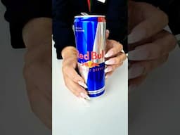 Red Bull ASMR 🤪 #redbull #asmrdrinks
