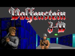 Wolfenstein 3D (PC) Playthrough longplay video game