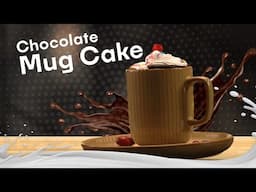Quick Chocolate Mug Cake at Home | Made Using Faber Built-In Microwave Oven