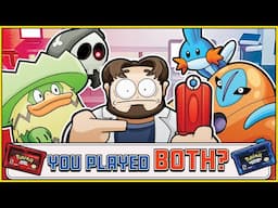 I Played TWO Pokemon Games At Once To Catch 'em all...