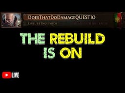 HCSSF RF Rebuilding in Heist + Theorcrafting LeagueStart plans for Pohx League 2