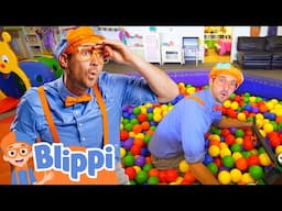 Blippi Visits an Indoor Playground | Educational Videos For Kids | Moonbug Kids - Get Up And Go!