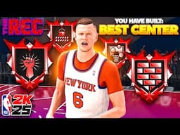 The #1 RANKED CENTER BUILD AFTER PATCH for RANDOM REC in NBA 2K25