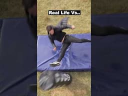 Real life vs AI. Part 4 (Guyver Kick)