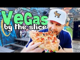 VEGAS by the slice!  In search of the best PIZZA in Las Vegas! #vegas #pizza