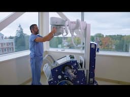 Ryan Liberty, from UVM gives an in-depth explanation of Philips Radiography 7000 M in action