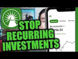 How to Stop Recurring Investments on Fidelity Account (App) 2025