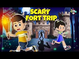 बच्चों का Scary Fort Trip | Cartoon | Moral Story | PunToon Kids Hindi