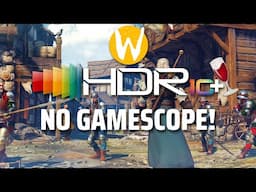 HDR on Linux without Gamescope! // + Enabling Native Wayland Driver (UPDATED GUIDE)