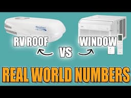 Window vs RV Rooftop A/C: Which is Better? Houghton 13.5K vs Midea 12K