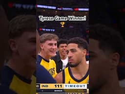 #TyreseHaliburton Hits #GameWinner🆚#OKCThunder🎯🏆#NBAFinals #Viral #Shorts #NBAHighlights #WTHELLY