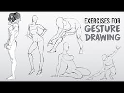 Improve Your Gesture Drawing With These Exercises!!! | Gesture Drawing Tutorial