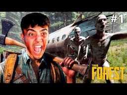 ME ESTRELLO en una ISLA PERDIDA y los CANÍBALES ME QUIEREN COMER 🏝️ | Agustin51 - The Forest #1