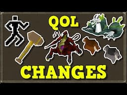 Massive QoL Changes + Abyssal Sire Rework (OSRS)