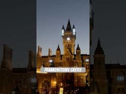 FRANKENSTEINS Castle #epic #epicadventurecouple #new #epicuniverse #themepark #darkuniverse #movie