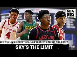Leif Thulin’s Highest Ceiling Prospects in the 2025 NBA Draft