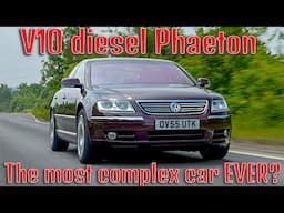 VW Phaeton V10 The most complex engine in the most complex car