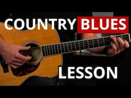 Going Down The Road: 3 Levels of Country Blues Fingerpicking