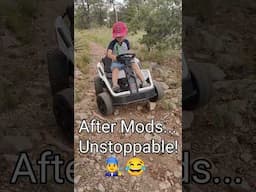 Father's Day Ride..Trying out some new mods! 🤣👨‍🔧🍻 #dustindunnill #nasarover #ev  #fathersday #mod