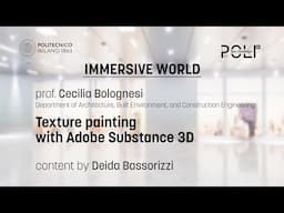 Texture painting with Adobe Substance 3D (Bolognesi - Bassorizzi)