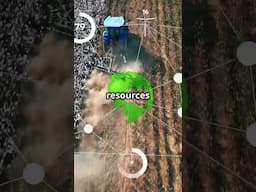 Farming from Space The Future is Here! 🚀🌾#satelliteimagery #smartfarming #precisionfarming