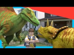 🏃‍♂️ T. Rex vs Spinosaurus: Who’s Faster? 🦖 | + More Dinosaurs Adventure for Kids @DinoKids