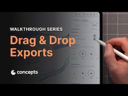 Walkthrough Series: Drag & Drop Exports