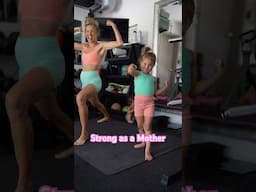 Strong as a Mother!♥️👊 #motherhood #momlife #fitmom #fitfam #garagegym