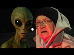 ALIEN PRANK ON GRANDMA!