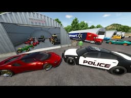 Buying Random Barns Full of Cars and Trucks | Farming Simulator 25