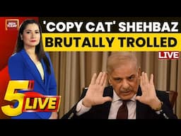 5Live: Pakistan PM Shehbaz Sharif Copies PM Modi, Brutally Trolled | India-Pakistan Conflict LIVE