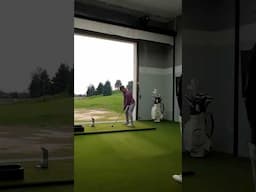 We're back to hitting outdoors at Liberty National Golf Club ☀️🏌️‍♂️