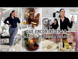 MIREN LO QUE ENCONTRE EN LA TIENDA DE SEGUNDA MANO!! 😍 DECORACIONES, ORGANIZACION Y ROPA!