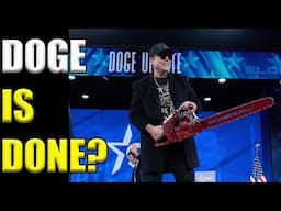 DOGE FAILS Mission As Musk Retreats From White House