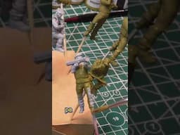 Рисую фигуры современных солдат #diorama #творчество #diy
