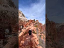 Angel’s Landing in #zionnationalpark