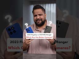 2023 Flagship vs 2025 Mid-Ranger - Which one has better cameras? #shorts