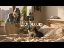 4am diaries 🌱 little things I’m grateful for every day 🍓 cosy morning routine | 小確幸