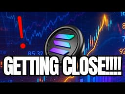 SOLANA (SOL) IF YOU HOLD YOU NEED TO START FOCUSING ON THIS ! | LISTEN UP | SOLANA PRICE PREDICTION🔥