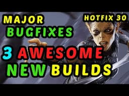 BG3's OLDEST Bug Fixed - Hotfix 30 Made These 3 Polearm Builds Awesome